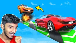 Ultimate Fun with FRIENDS - GTA 5 Stunt Race Tamil - Sharp Tamil Gaming