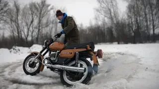 ДРИФТ на ВОСХОДЕ 3М по снегу