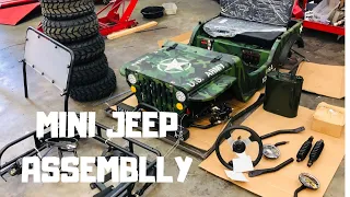 How to assemble mini Jeep