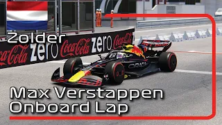 F1 2022 Zolder | Max Verstappen Onboard Lap