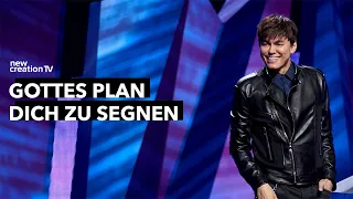Gottes Plan dich zu segnen – Joseph Prince I New Creation TV Deutsch
