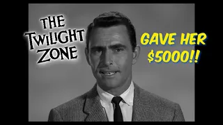 Untold Story: Rod Serling (Twilight Zone) Gave This Woman $5000 for This Unbelievable Reason!