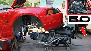 Coyote swap goes in new edge mustang gt !