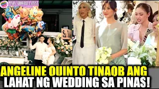 KAKAIBA at BONGGANG Wedding ni ANGELINE QUINTO isang FILIPINO theme WEDDING at Star-Studded pa!