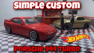 Diecast Custom - Simple Custom Porsche 944 HOTWHEELS