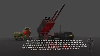 NASAMS зенитно- ракетный комплекс. Основные характеристики.