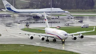 ✈Боинг 747 и Ил-96 / Boeing 747 and IL-96 VQ-BRJ RA-96019