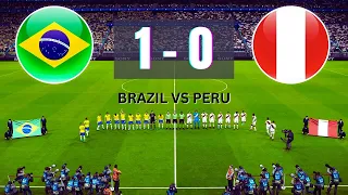 Brazil vs Peru 1 - 0 all goals 🔥 Match Highlights 🔥 Marquinhos gole 90' +🔥Full HD New 2023