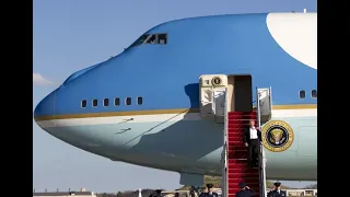 Air force One takeoff and landing with Donald trump !! December 2018