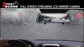 Firstscene V9 Streaming LCD Mirror Front & Rear Dash Cam Review