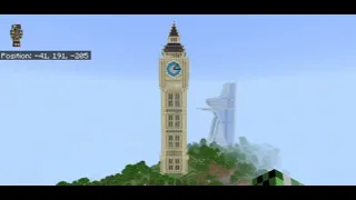 Big Ben in Minecraft