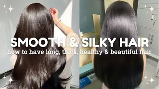 how to grow hair fast naturally at home | long, thick, bouncy & beautiful hair 🫧