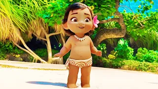 MOANA Clip - "Baby Moana Lends A Helping Hand" (2016)