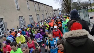 Départ semi marathon Bazas Langon 2017