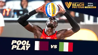 Cherif/Ahmed vs. Cottafava/Nicolai - Day 1 Highlights | Doha Finals 2023 #BeachProTour