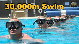 Special Operations Fitness 30,000m Swim Challenge