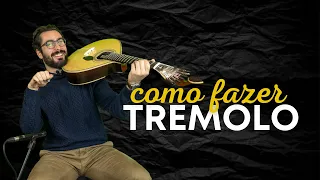 Como fazer Tremolo - Aula de Guitarra Portuguesa