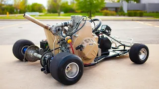 Turbo Diesel Go-Kart  (Diesel vs HydroDiesel)