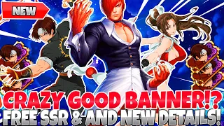 *STACKED KOF BANNER!?* FREE SSR + NEW COSTUMES FOR OLD COLLAB UNITS + MORE DETAILS (7DS Grand Cross)