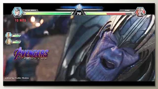 The Big Three vs Thanos with Healthbars