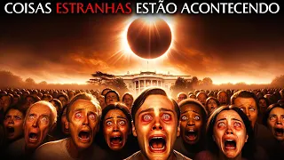 ECLIPSE SOLAR TOTAL 2024 | Profecia de LUCAS 21 (SINAIS ESTRANHOS NO CÉU)