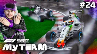 F1 2021 Career Mode Part 24: INCHES FROM DISASTER