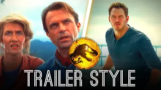 Jurassic Park - Modern Trailer (Jurassic World Dominion Style)