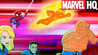 Marvel Superhero Adventures | Spidey e la Torcia Umana collaborano! | Marvel HQ Italia