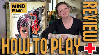 MIND MGMT - How to play - Review (BoardgameNinja) - English - Nederlandse ondertitels - Off the Page