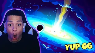 REACTING To The Largest BLACK HOLE In The UNIVERSE -  Size Comparison!!