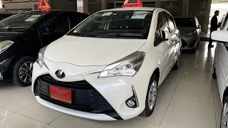 Toyota Vitz F Safety Edition 3 for Sale l 4 Grade l Pearl White 2019 Model Import 2022