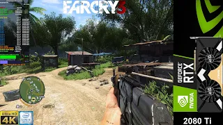 Far Cry 3 4K Ultra Settings In 2020 | RTX 2080 Ti | i9 9900K 5.1GHz