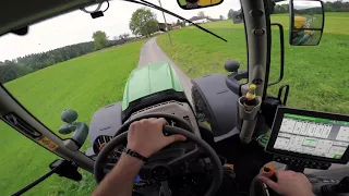 ENDLICH! GoPro Hero 4 @ Let's Drive John Deere 6145R und Marchner Güllefass 12 Kubik Teil 2