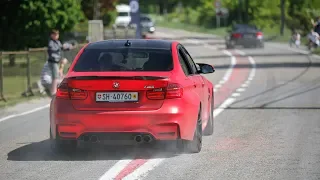 700HP Manhart MH3 700 BMW M3 F80 w/ Akrapovic Exhaust - LOUD Accelerations !