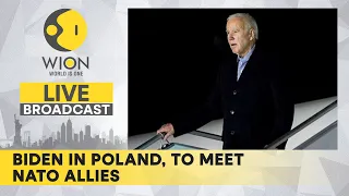 WION Live Broadcast: U.S. President Joe Biden meets Polish counterpart | Live News | WION