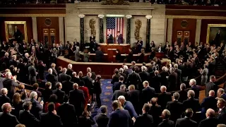 French President Macron Addresses Congress