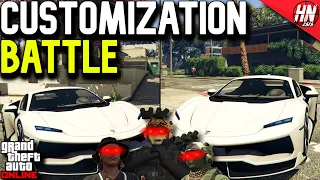 Grotti Itali RSX Customization Battle! ft. @gtanpc & @twingoplaysgames