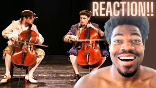 First Time Hearing 2CELLOS - Thunderstruck (Reaction!)