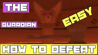 Super Bear Adventure - How to Defeat Easy THE GUARDIAN Boss #superbear #superbearboss