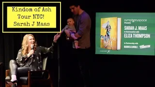 Sarah J. Maas Kingdom of Ash Tour NYC Event Vlog!