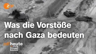 Drei Wochen nach Hamas-Terror: Wohin entwickelt sich der Krieg im Nahen Osten? | ZDFheute live