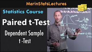 Paired t Test | Statistics Tutorial #21| MarinStatsLectures