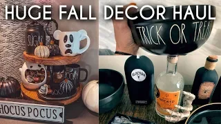 Huge Fall & Halloween Decor Haul + Giveaway