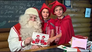 Cartas a Papá Noel Santa Claus 😍🎅 video para los niños Oficina de correos Finlandia Rovaniemi