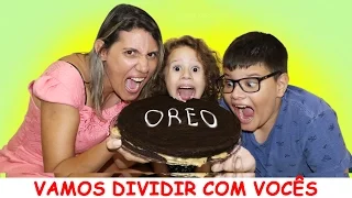 OREO GIGANTE + ENCONTRINHO NO SHOPPING / VAMOS DIVIDIR O OREO COM VOCÊS