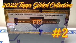 2022 Topps Gilded Collection Box Break #2! RC’s, Vets & HOF Auto!