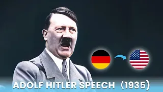 Hitler AI Voice - Hitler Speech in English (AI Enhanced and Translated)