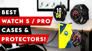 Top 8 Best Galaxy Watch 5 / 5 Pro Cases & Screen Protectors! ✅