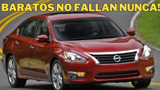 7 #AUTOS BARATOS que NUNCA FALLAN!