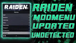 RAIDEN Modmenu Updated (Praotection+undetected* PAID MOD MENU | GTA 5 ONLINE PC| UNDETECTED)#poras